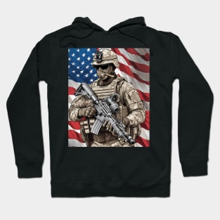 us military Hoodie